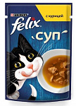 FELIX Суп для взрослых кошек с курицей 48гр